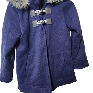 Girl blue winter Jacket